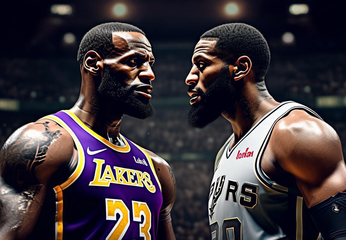 NBA季后赛：湖人vs马刺经典对决，亚历山大领衔雷霆青春风暴